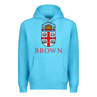 Ocean Blue brown university Premium Hoodie - artisFamous