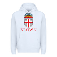 White brown university Premium Hoodie - artisFamous