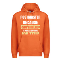 Carrot gift for superhero postmaster Premium Hoodie - artisFamous