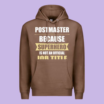 Gift For Superhero Postmaster Premium Hoodie Designed By Artisfamous
