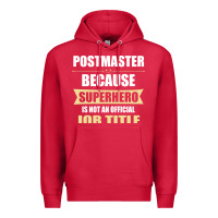 Cardinal gift for superhero postmaster Premium Hoodie - artisFamous