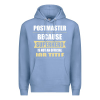 Colony Blue gift for superhero postmaster Premium Hoodie - artisFamous