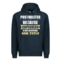 Navy gift for superhero postmaster Premium Hoodie - artisFamous