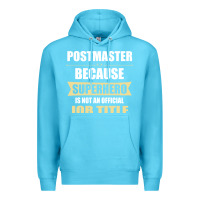 Ocean Blue gift for superhero postmaster Premium Hoodie - artisFamous