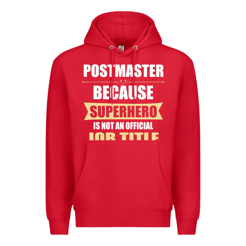 Gift For Superhero Postmaster Premium Hoodie by artisFamous | Teevron