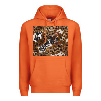Carrot leopard and cowhides Premium Hoodie - BarkalooDesign