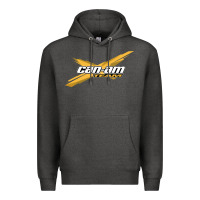Charcoal Heather can am team Premium Hoodie - artisFamous