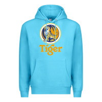 Ocean Blue The Tiger Premium Hoodie - artisFamous