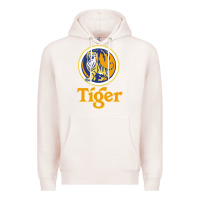 Pale Pink The Tiger Premium Hoodie - artisFamous