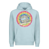 Blue Mist george carlin   retro rainbow faded style Premium Hoodie - artisFamous