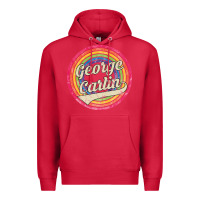 Cardinal george carlin   retro rainbow faded style Premium Hoodie - artisFamous