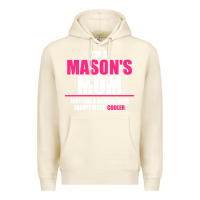 Sandshell i'm a mason's  mom just like a normal mom Premium Hoodie - artisFamous