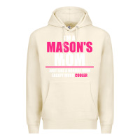 Tofu i'm a mason's  mom just like a normal mom Premium Hoodie - artisFamous