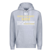 Heather Grey i'm a physical therapist mom, i'm always right Premium Hoodie - artisFamous
