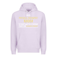 Lilac i'm a physical therapist mom, i'm always right Premium Hoodie - artisFamous