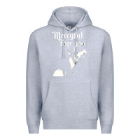 Heather Grey mercyful fate new Premium Hoodie - artisFamous