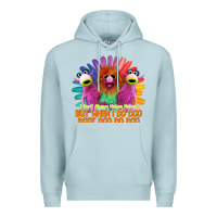 Blue Mist i dont always mahnamahna funny Premium Hoodie - artisFamous