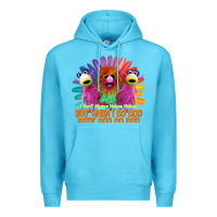 Ocean Blue i dont always mahnamahna funny Premium Hoodie - artisFamous