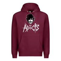 Burgundy the adicts Premium Hoodie - artisFamous