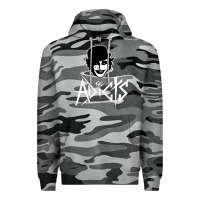 Slate Camo the adicts Premium Hoodie - artisFamous