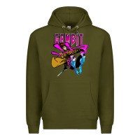 Army Green gambit Premium Hoodie - artisFamous
