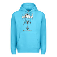 Ocean Blue hell hammer Premium Hoodie - artisFamous