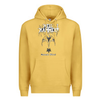 Antique Gold hell hammer Premium Hoodie - artisFamous