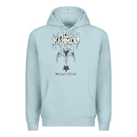 Blue Mist hell hammer Premium Hoodie - artisFamous