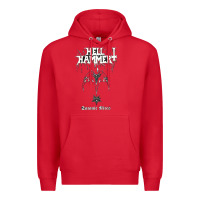 Red hell hammer Premium Hoodie - artisFamous
