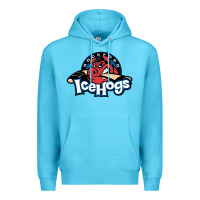 Ocean Blue The Icehogs, Rockford Premium Hoodie - artisFamous