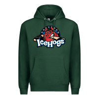 Sports Green The Icehogs, Rockford Premium Hoodie - artisFamous