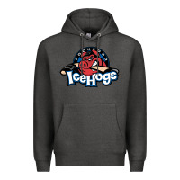 Charcoal Heather The Icehogs, Rockford Premium Hoodie - artisFamous