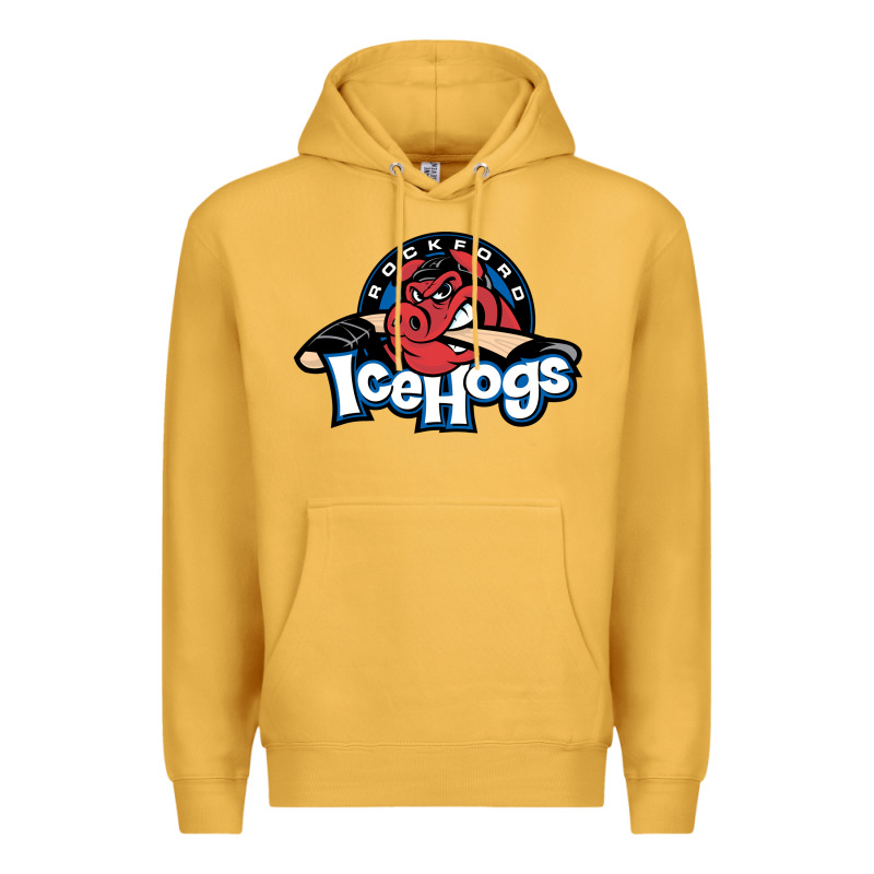 The Icehogs, Rockford Premium Hoodie by artisFamous | Teevron