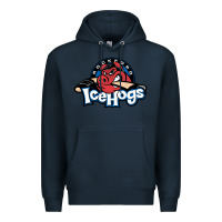 Navy The Icehogs, Rockford Premium Hoodie - artisFamous