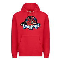 Red The Icehogs, Rockford Premium Hoodie - artisFamous
