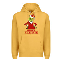 Mustard Merry Whatever Grinch Premium Hoodie - artisFamous