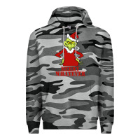 Slate Camo Merry Whatever Grinch Premium Hoodie - artisFamous