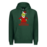 Sports Green Merry Whatever Grinch Premium Hoodie - artisFamous