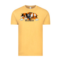 Vintage Mustard Hallowen Panda Vintage Tee - LillyAllenDesigns