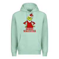Seafoam Merry Whatever Grinch Premium Hoodie - artisFamous