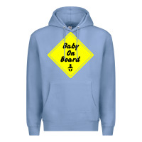 Colony Blue baby on board Premium Hoodie - artisFamous