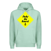 Seafoam baby on board Premium Hoodie - artisFamous