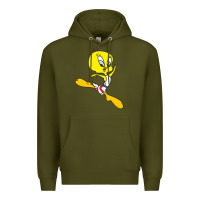 Army Green tweety bird Premium Hoodie - artisFamous