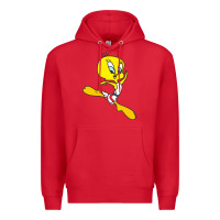 Red tweety bird Premium Hoodie - artisFamous