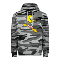 Slate Camo tweety bird Premium Hoodie - artisFamous