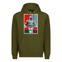 Army Green canelo alvarez mexican boxing Premium Hoodie - artisFamous