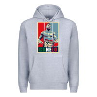Heather Grey canelo alvarez mexican boxing Premium Hoodie - artisFamous