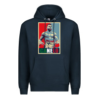 Navy canelo alvarez mexican boxing Premium Hoodie - artisFamous