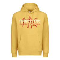 Antique Gold dying fetus 3 Premium Hoodie - artisFamous