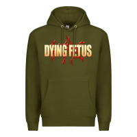 Army Green dying fetus 3 Premium Hoodie - artisFamous